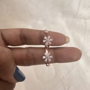 Toe ring (Rose gold finish)