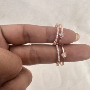 Toe ring (Rose gold finish)